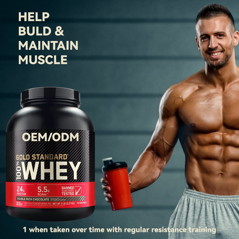 Συμπληρώματα υγειονομικής περίθαλψης OEM Organic Whey Protein Powder Bulk Whey Protein Optimum Nutrition