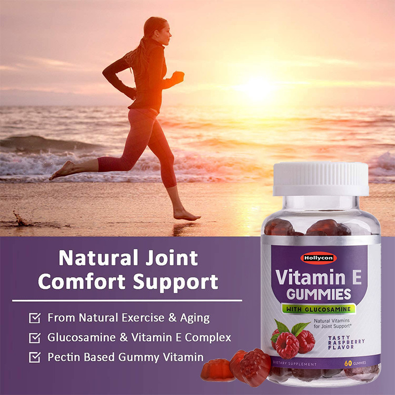 Υγεία και άνοση υποστήριξη Gummies κόκκαλων βιταμινών Ε Gummies cOem συμπληρωμάτων γεύσης συνήθειας