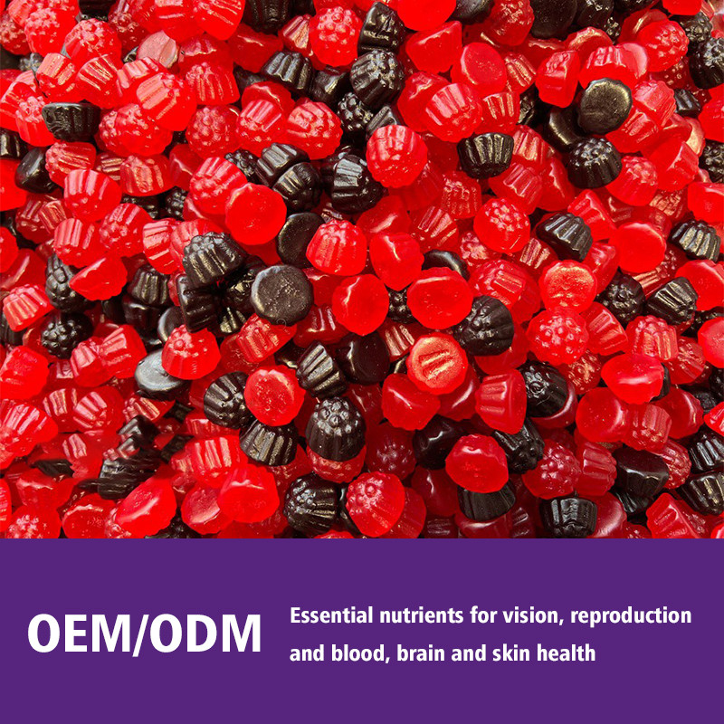 Υγεία και άνοση υποστήριξη Gummies κόκκαλων βιταμινών Ε Gummies cOem συμπληρωμάτων γεύσης συνήθειας