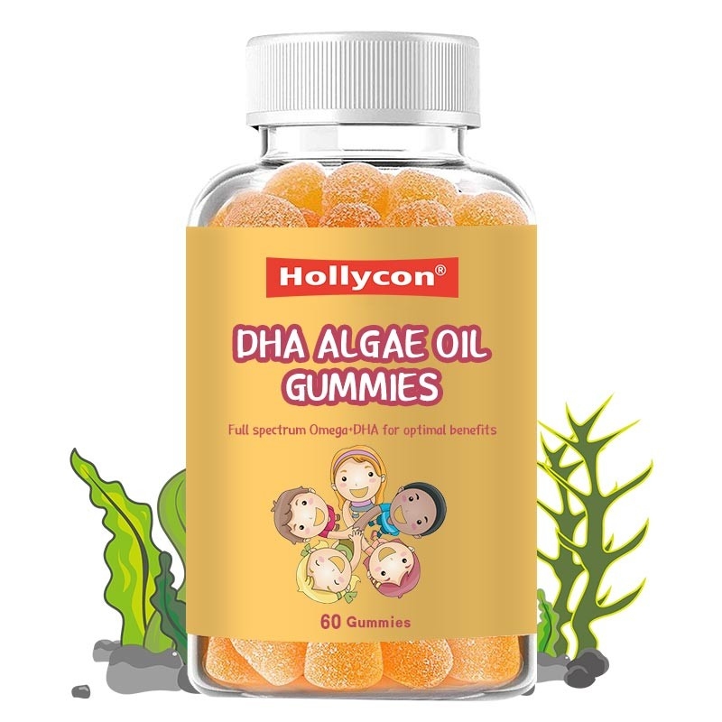 Χάπια πετρελαίου συκωτιού βακαλάων Gummies EPA DHA πετρελαίου ΑΛΓΏΝ διατροφής DHA Gummy για τον ενήλικο παιδιών