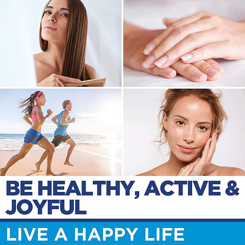Biotin cOem Skincare δέρμα και Regrowth 10000 Mcg Softgels 100 τρίχας Gummies βιταμινών καρφιών αρίθμηση