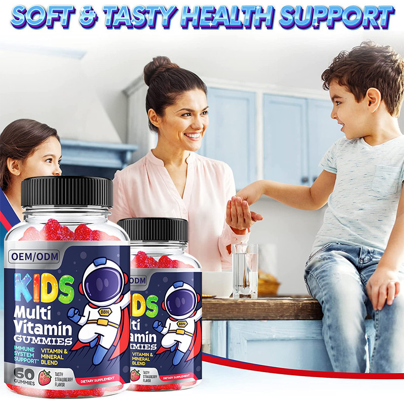 Παιδιά Multivitamin Gummy όλο διαιτητικό συμπλήρωμα υποστήριξης 13 το ουσιαστικό μεταλλευμάτων βιταμινών βασικό άνοσο