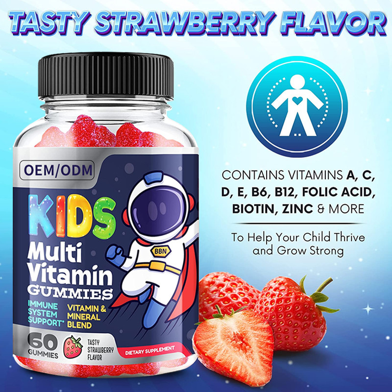 Παιδιά Multivitamin Gummy όλο διαιτητικό συμπλήρωμα υποστήριξης 13 το ουσιαστικό μεταλλευμάτων βιταμινών βασικό άνοσο