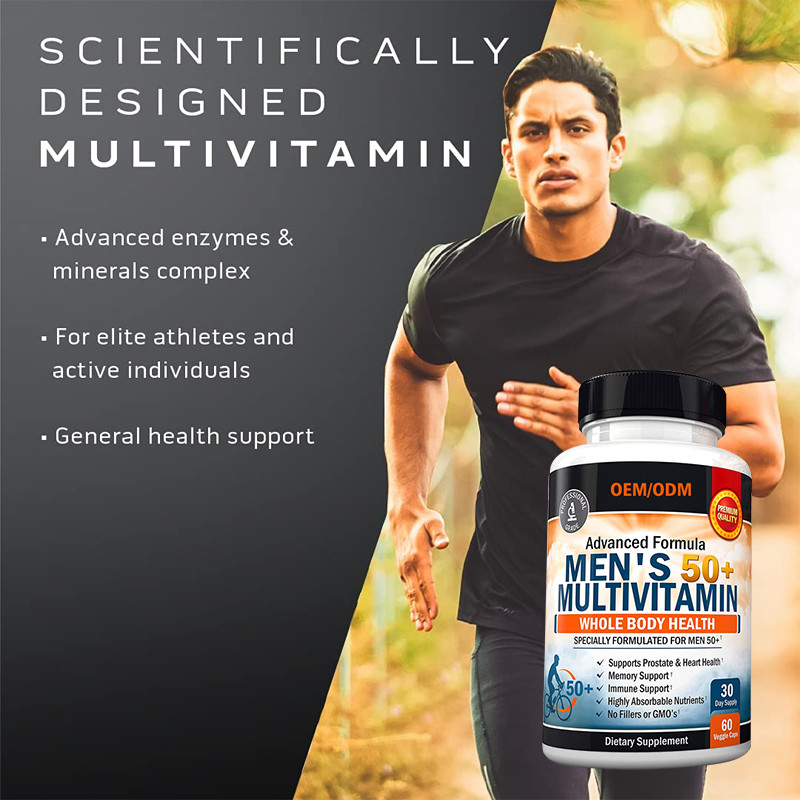 Multivitamin των ατόμων γεύσης συνήθειας για τις κάψες Multivitamin μαγνήσιου ασβεστίου ψευδάργυρου απόδοσης ενεργειακής εστίασης