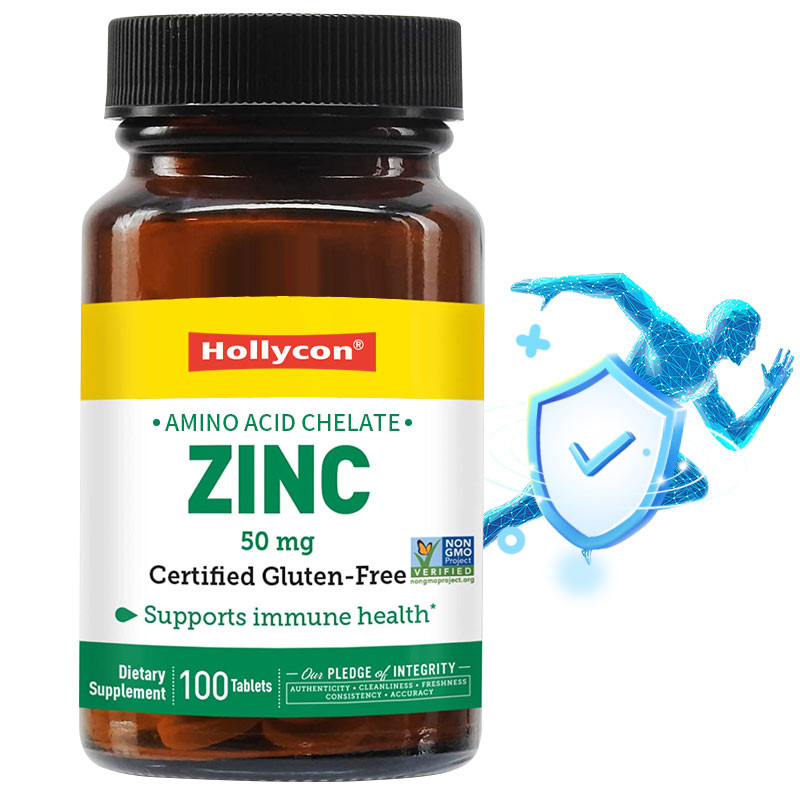 OEM & ODM Ιδιωτική ετικέτα Ζήχαρο 50mg αμινοξέων κελατικό δισκία 100ct Πιστοποιημένο χωρίς γλουτένη