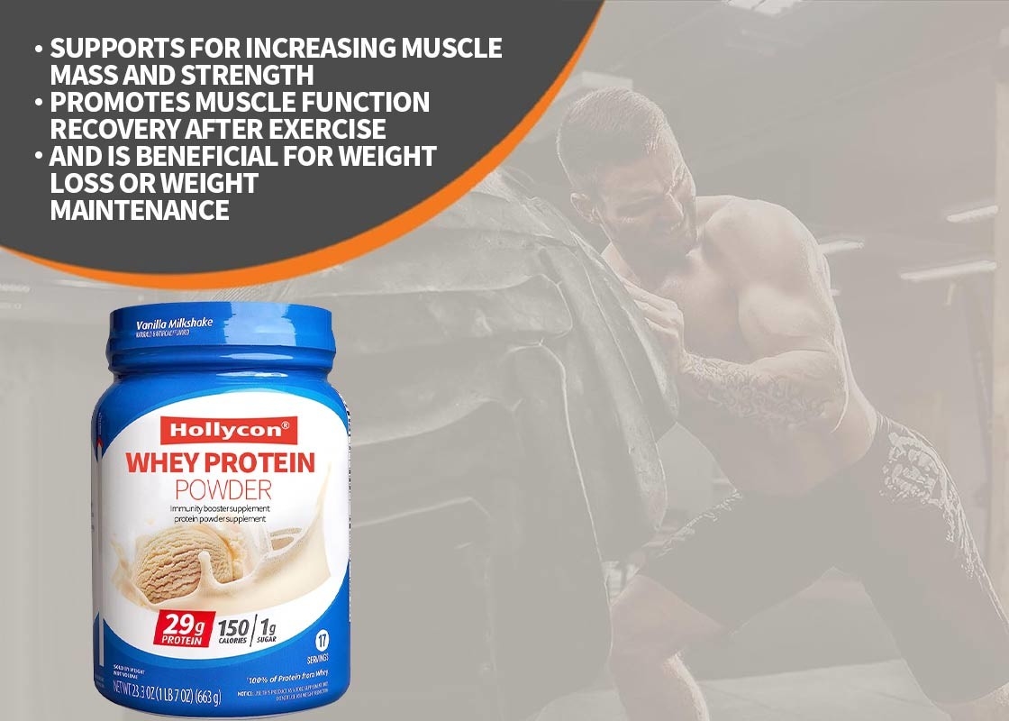 Τροφική ποιότητα Whey Protein Powder για την αύξηση της μυϊκής μάζας Δύναμη Ενεργειακής Ενισχύσεως Συμπλήρωμα