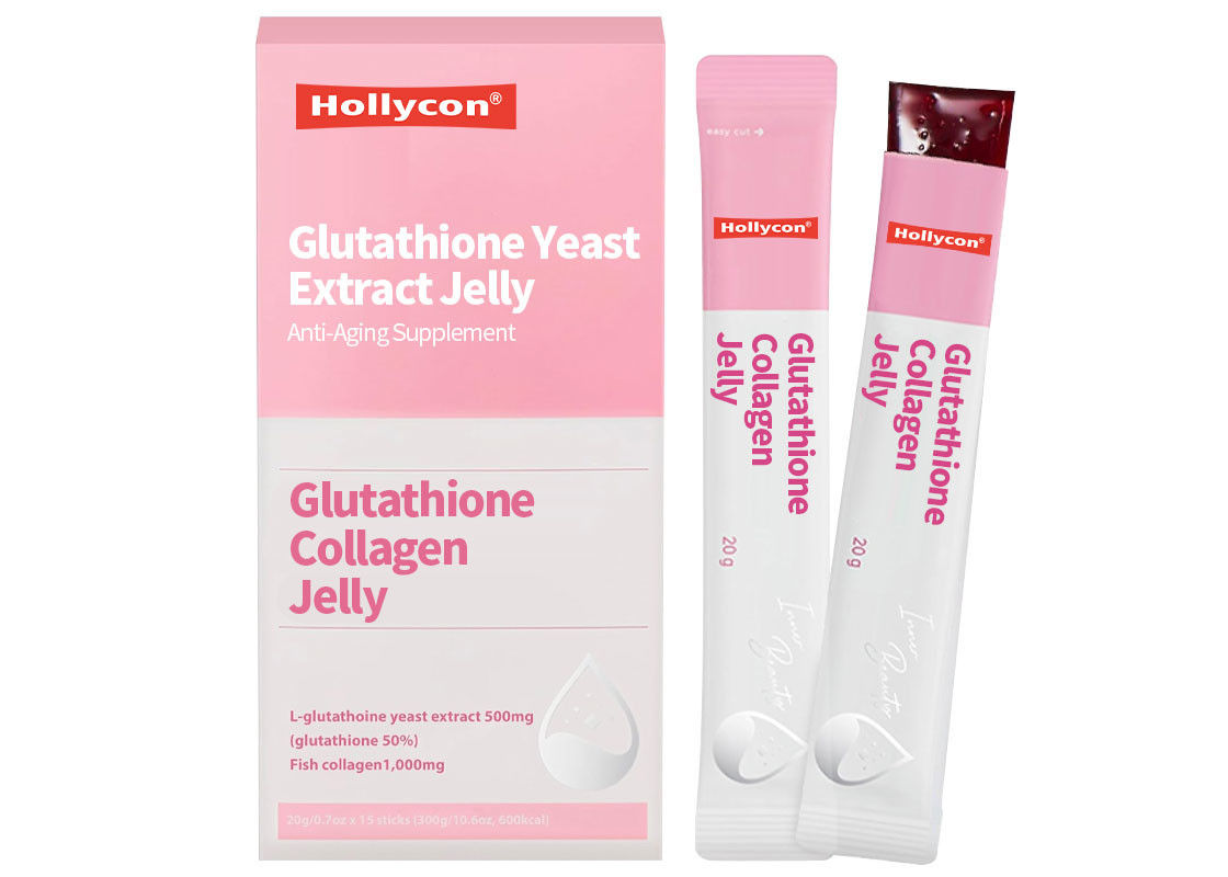 ODM Glutathione Collagen Jelly Υποστήριξη για την Υγεία του Δέρματος Αντιγήρανση Συμπλήρωμα Glutathione Yeast Extract Jelly