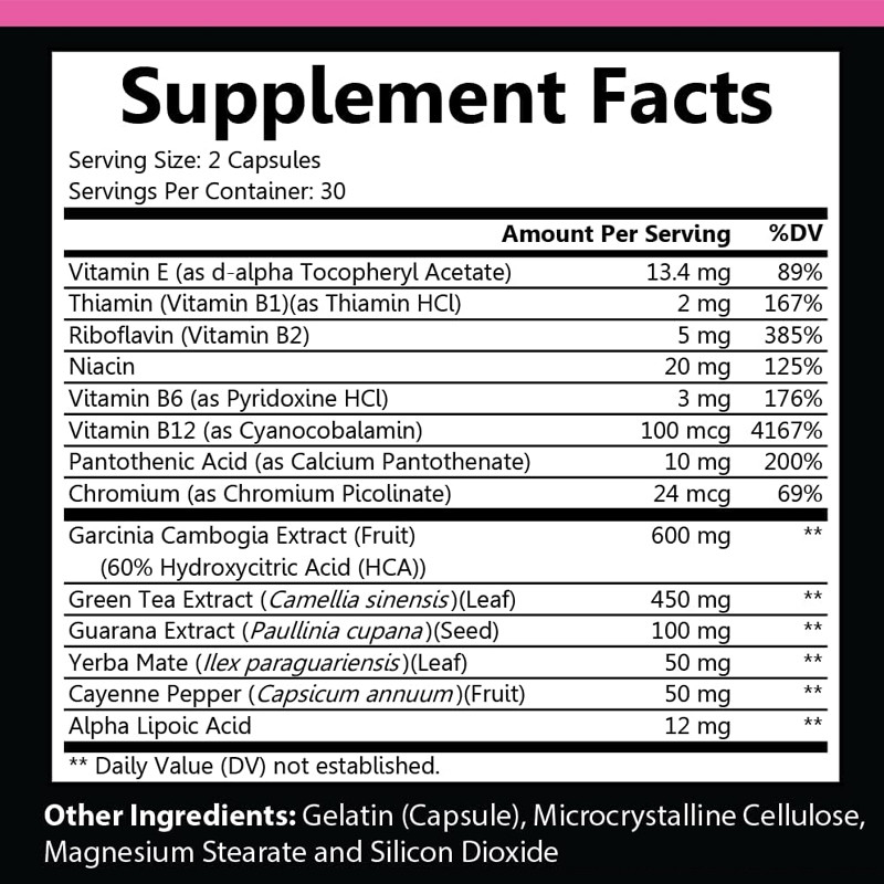 OEM All-Natural Μεταβολισμός Booster Hot Skinny Θερμογονικά Δίαιτα Πισκία Απώλεια Βάρους Κάψουλες Για Γυναίκες