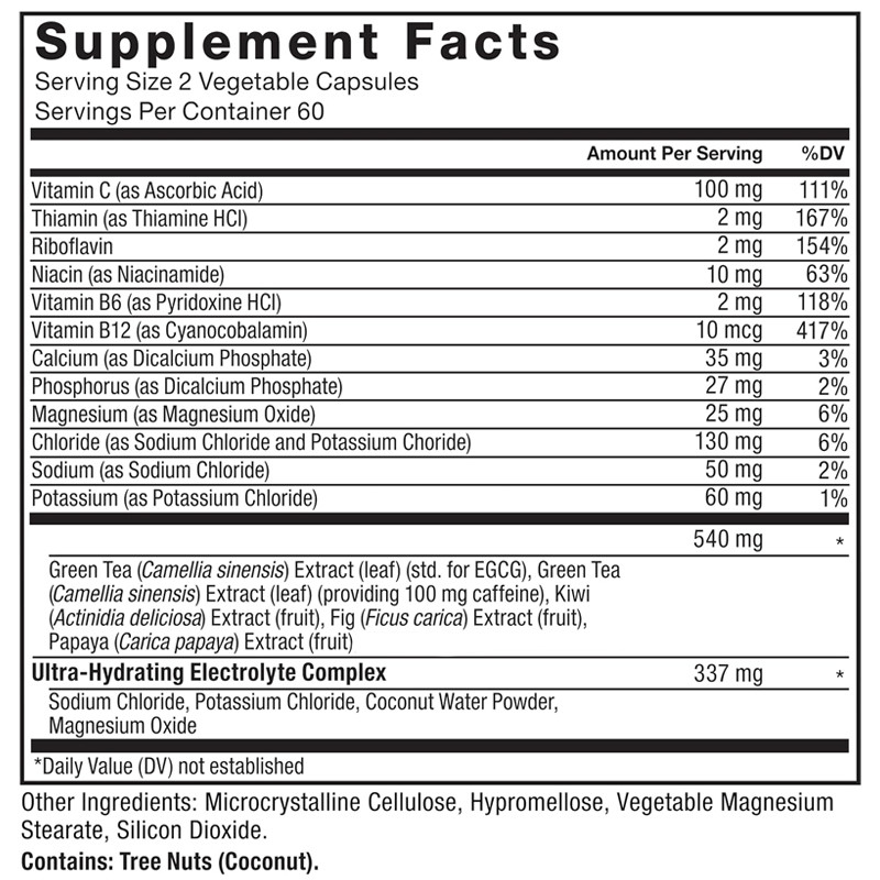 OEM Probiotics Slim Καψάκια απώλεια βάρους Προβιοτικό συμπλήρωμα για γυναίκες και άνδρες με ηλεκτρολύτες και εκχύλισμα πράσινου τσαγιού