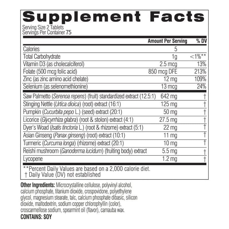 OEM Saw Palmetto Tablets για άνδρες Προστατικό προστάτη Προστατική υγεία και ανδρική αναπαραγωγική υγεία
