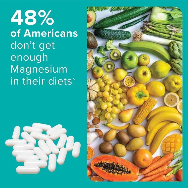 OEM Υψηλή απορρόφηση Οστική μυϊκή υγεία Διατροφικό μαγνήσιο για ενήλικες Κάψουλες μαγνησίου
