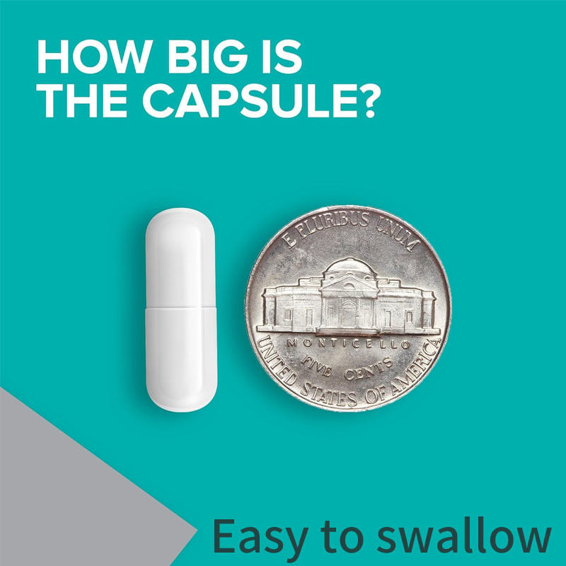 OEM Υψηλή απορρόφηση Οστική μυϊκή υγεία Διατροφικό μαγνήσιο για ενήλικες Κάψουλες μαγνησίου