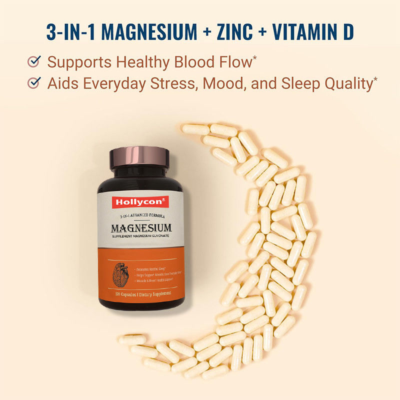 Προμηθευτής Μαγνήσιο Γλυκινικό Καψάκια Συμπλήρωμα μαγνησίου Βοηθά στον ύπνο Υποστηρίζει την υγεία των οστών και της καρδιάς Ενισχύει το ανοσοποιητικό σύστημα
