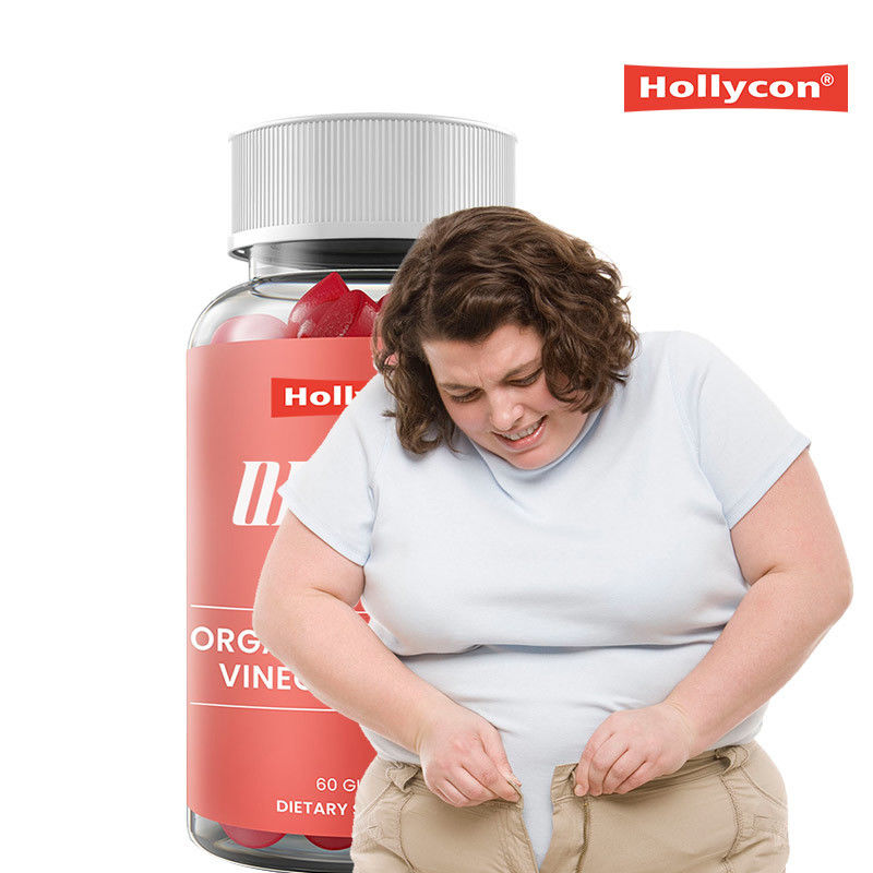 Εργοστάσιο Οργανικά Γουμάκια Κρασιού μήλου με Μητέρα Φυσικές κάψουλες αδυνατίσματος Γουμάκια ACV