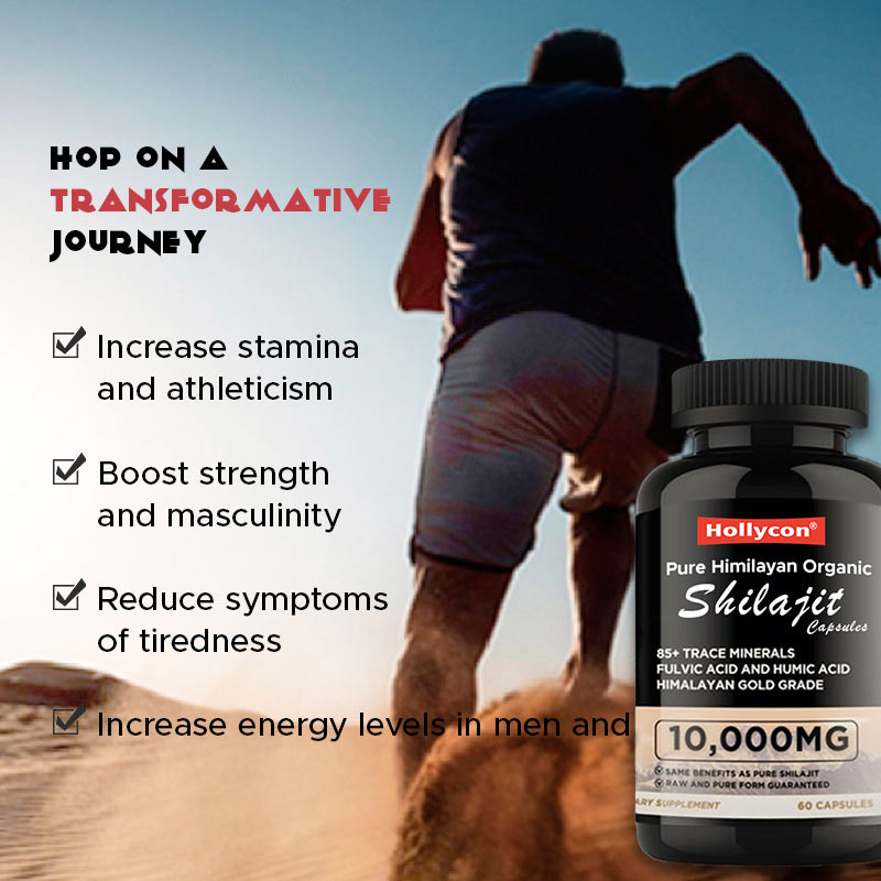OEM Pure Himalayan Organic Shilajit Καψούλες Αντιοξειδωτικά Υποστηρίζουν την Ενέργεια Ανακούφιση από το ανοσοποιητικό στρες