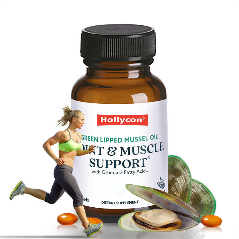 Πράσινο χείλος μύδι Softgels Ωμέγα 3-6-9 Συμπλήρωμα υποστήριξης αρθρώσεων Ωμέγα-3 Προμηθευτής