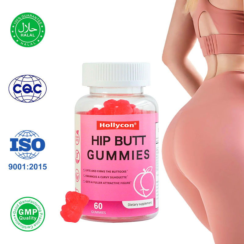 OEM Hip Butt Gummies Για Γυναίκες Butt Enhancing Συμπλήρωμα Για Butt Lift
