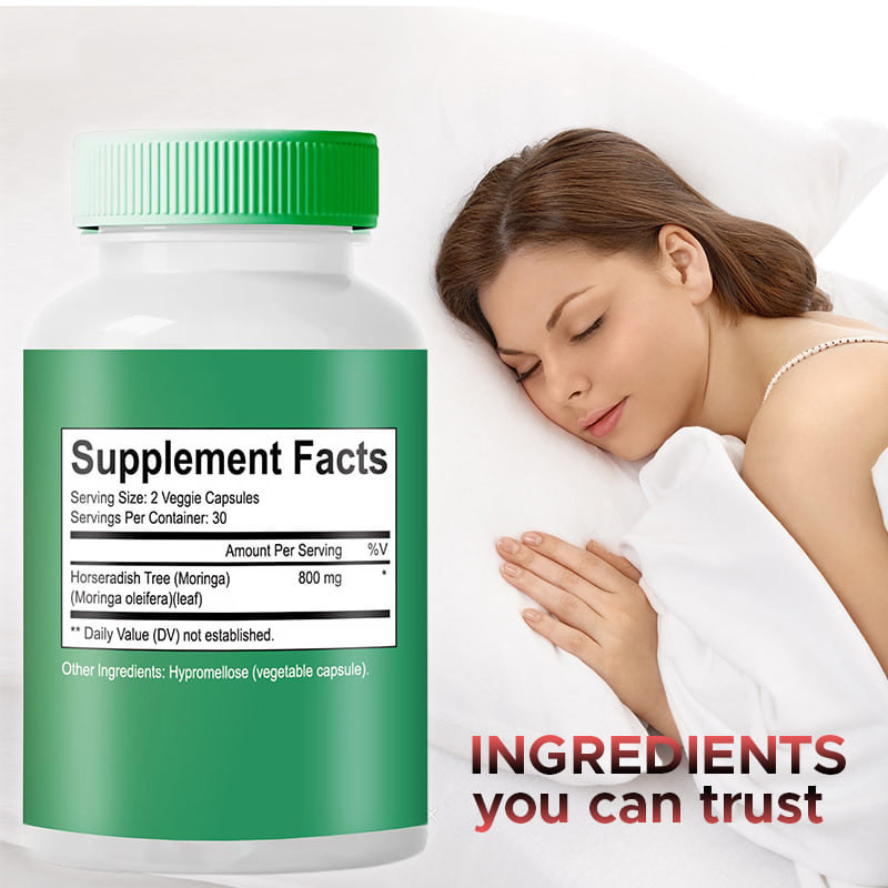 Καψάκια σκόνης Moringa 6000mg Moringa Oleifera Ειδικό μείγμα για υποστήριξη των αρθρώσεων