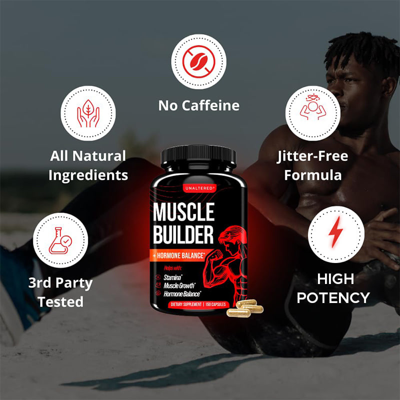 Προμηθευτής Muscle Builder Υποστηρίζει την ανάπτυξη των μυών Μέγεθος Δύναμη και Ενέργεια Booster