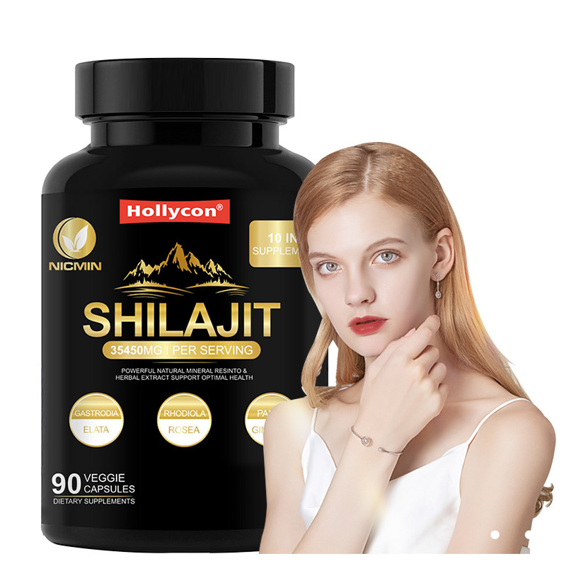 Αγνό Ιμαλαϊκό Οργανικό Συμπλήρωμα Shilajit Για Υποστήριξη του ανοσοποιητικού συστήματος 25000mg Καψάκια Shilajit