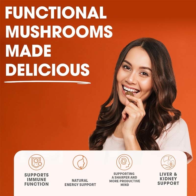 Φαρμακευτικό φυτό Cordyceps Νοοτροπικά μανιτάρια Υποστήριξη ενέργειας Εστίαση Εγκεφαλική υγεία Ανοσοσφάλεια Γανόδερμα Λουκιδώδης μανιτάρια