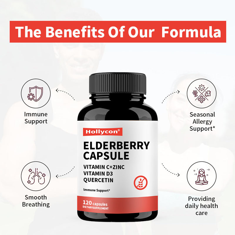 OEM Βιταμίνη C και ψευδάργυρος 120 κάψουλες Υποστήριξη του ανοσοποιητικού συστήματος Φυτικό συμπλήρωμα Φυσικό ενισχυτικό ανοσίας Κάψουλα