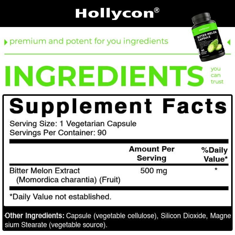 Πικρό πεπόνι 500 mg | 90 χορτοφαγικές κάψουλες χωρίς γλουτένη, συμπλήρωμα μη ΓΤΟ εκχύλισμα πικρού πεπονιού, φυσικός μεταβολισμός γλυκόζης, Ιδιωτική ετικέτα κάψουλας Momordica Charantia, Διαθέσιμο OEM, Τιμή εργοστασίου