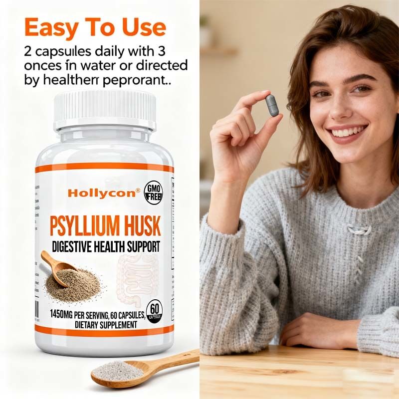 Καψάκια Psyllium Husk   60 Count