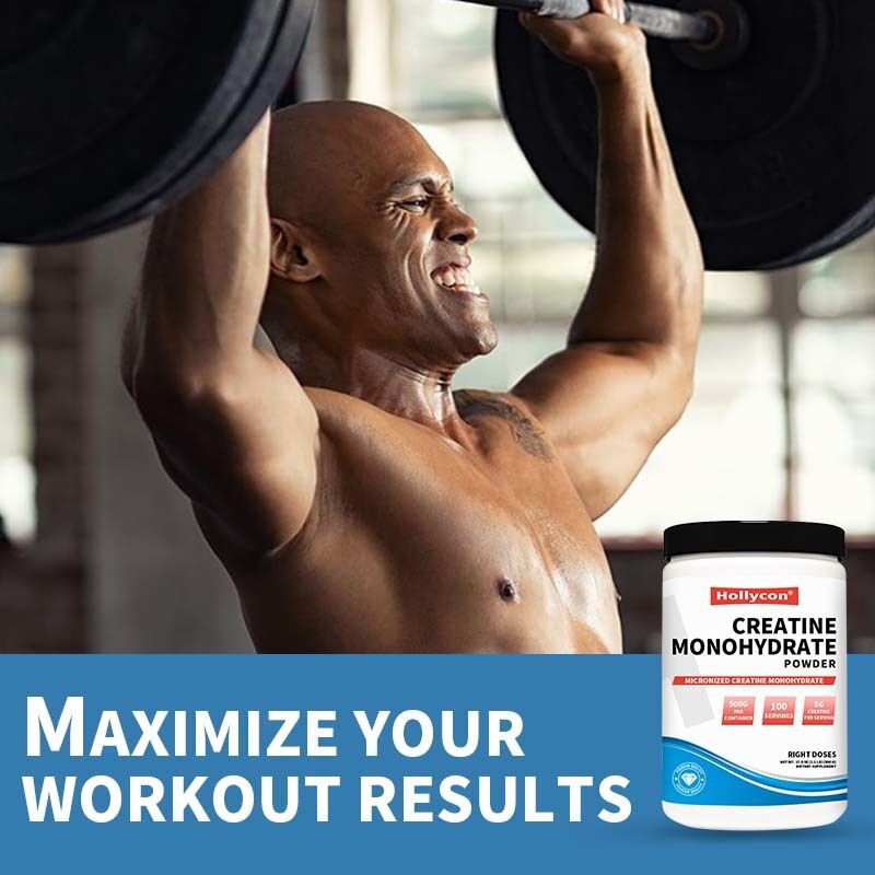 OEM Μικροποιημένη μονοϋδρική κρεατίνη Συμπλήρωμα κρεατίνης 5000mg Μονόυδρική κρεατίνη