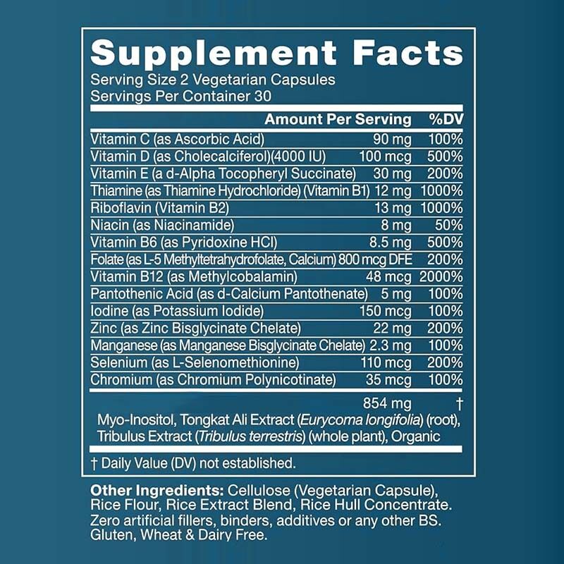OEM Ενισχυτικό Γονιμότητας για Άνδρες, Προγεννητικό, Βέλτιστος Αριθμός Σπερματοζωαρίων, Κινητικότητα, Δύναμη, Ashwagandha, Μαγνήσιο & Ψευδάργυρος, Συμπληρώματα Γονιμότητας