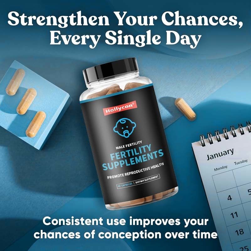 OEM Ενισχυτικό Γονιμότητας για Άνδρες, Προγεννητικό, Βέλτιστος Αριθμός Σπερματοζωαρίων, Κινητικότητα, Δύναμη, Ashwagandha, Μαγνήσιο & Ψευδάργυρος, Συμπληρώματα Γονιμότητας