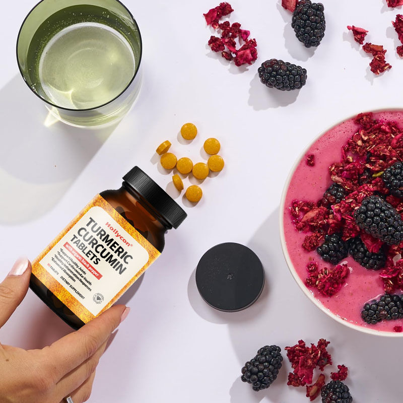 OEM Συμπλήρωμα Οργανικής Κουρκουμίνης με Κουρκουμά 1350 mg το καθένα, Φυσική Υποστήριξη Αρθρώσεων, Μαύρο Πιπέρι για Απορρόφηση, Δισκίο Κουρκουμά Κουρκουμίνης