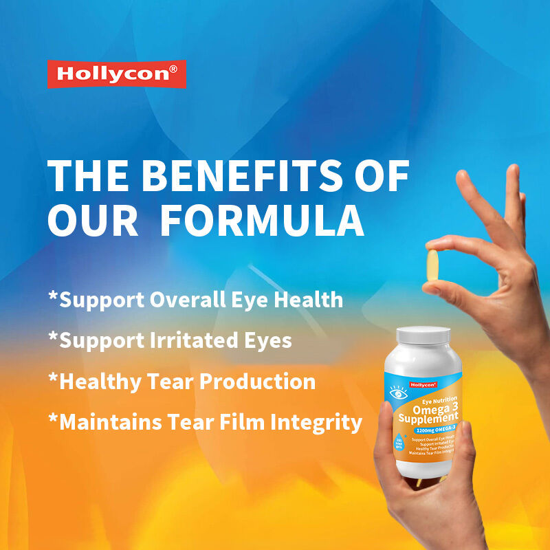 Συμπλήρωμα Ωμέγα 3 1200mg OEM για την Διατροφή των Ματιών με Οργανικό Λιναρόσπορο Τριγλυκερίδια Ιχθυελαίου και Βιταμίνη E, Μαλακή Κάψουλα Ωμέγα 3