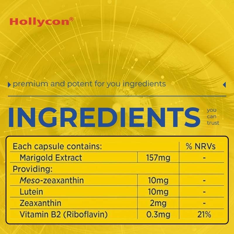 Ιδιωτική Ετικέτα Λουτεΐνη Softgels Εκχύλισμα Μαριχουάνας με Ζεαξανθίνη και Μεσο-Ζεαξανθίνη για την υγεία των ματιών