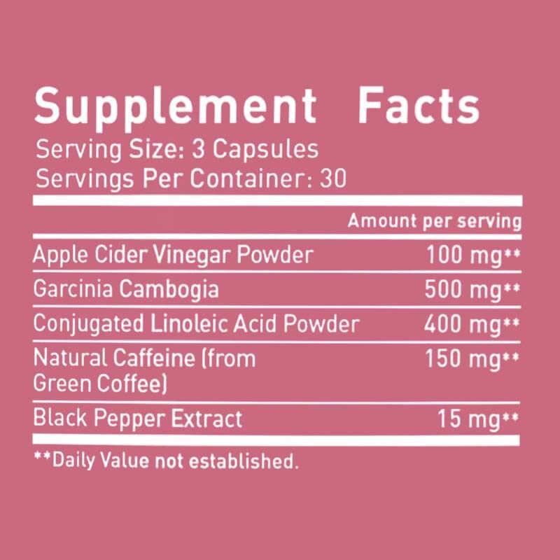 Factory Sell Body Care Pills Weight Management Metabolic Support Energy Support Loss Fat Capsules