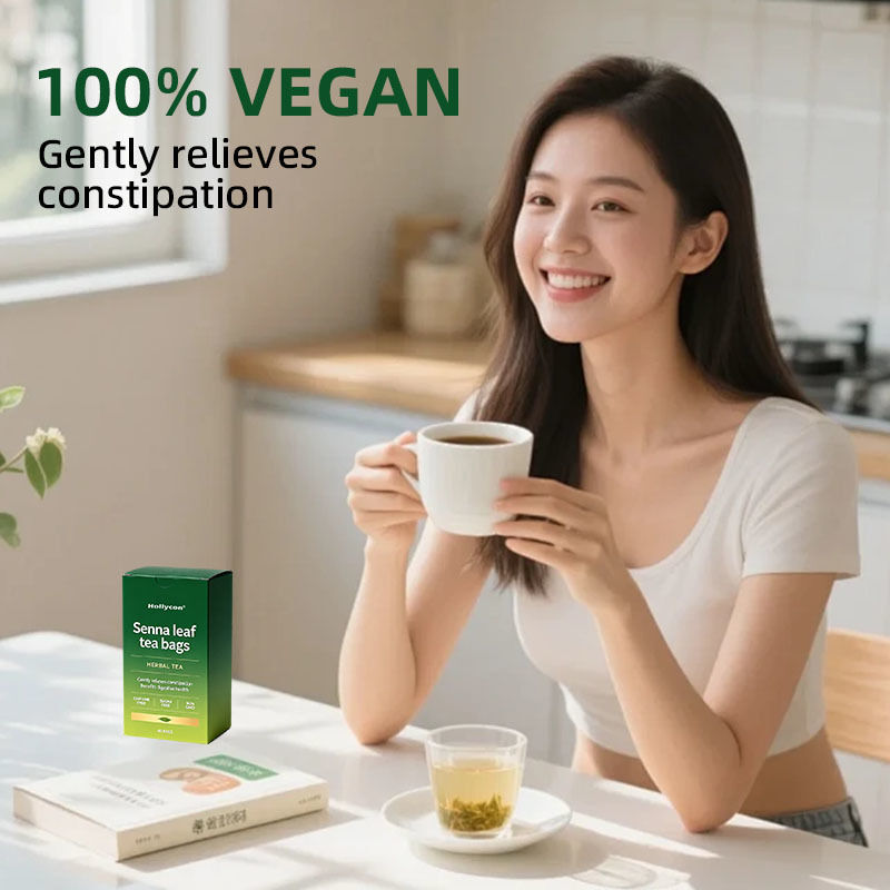 Καθαρά Φυτικά Πρώτων Υλών Senna Leaf Tea Bags - Απαλό καθημερινό ρόφημα με βολικό σχέδιο φακελάκι τσαγιού