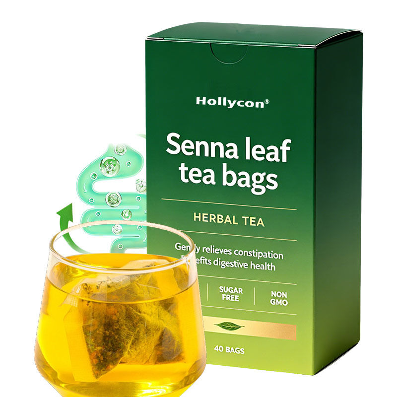 Καθαρά Φυτικά Πρώτων Υλών Senna Leaf Tea Bags - Απαλό καθημερινό ρόφημα με βολικό σχέδιο φακελάκι τσαγιού
