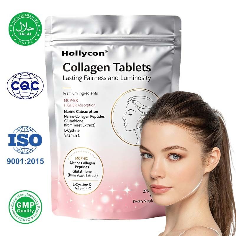 Δισκία GFSI HACCP Certified Purified Collagen | Καθημερινό συμπλήρωμα θρεπτικών σύνθετων πρωτεϊνών, Προσαρμόσιμο ιδιωτικής ετικέτας