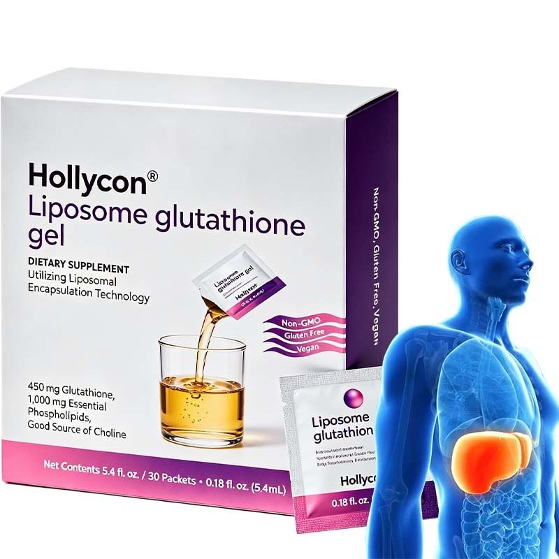 Factory Liposome Gel Glutathione | Natural Daily Liquid Nutrition Supplement, Bulk Factory Supply