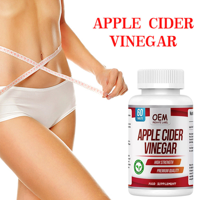 Ταμπλέτες Gummies μηλίτη ξιδιού της Apple λογότυπων συνήθειας για το παχύ κάψιμο