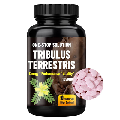 Ιδιωτικές ταμπλέτες χαπιών Tribulus Terrestris ετικετών για την αρσενική προστατική υγεία αυξήσεων