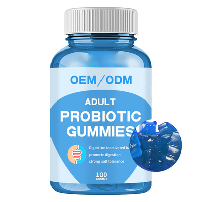Προάγετε το cOem Probiotic Gummies συμπληρωμάτων πέψης για τον ενήλικο