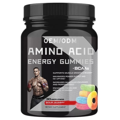 Αρσενικός ODM Gummies αμινοξέος συμπληρωμάτων αυξήσεων MSDS