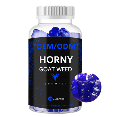 Λ-Arginine BCAA αρσενικό αυξήσεων ζιζάνιο Gummies αιγών συμπληρωμάτων κεράτινο με Maca