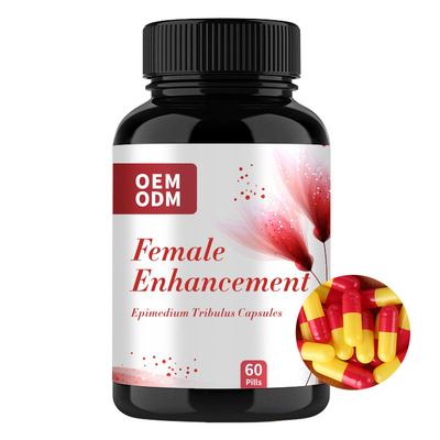 Θηλυκό απόσπασμα 60 Epimedium Tribulus Terrestris αυξήσεων κάψες