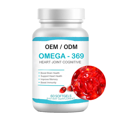 Ωμέγα 3 συμπληρώματα Softgels Epa Dha Vegan υγειονομικής περίθαλψης καρδιών