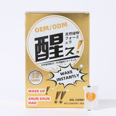 Wakeup cOem συμπληρωμάτων λογότυπων συνήθειας διανοητική συμπληρωματική καραμέλα πηκτωμάτων