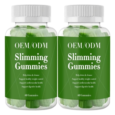 Παχιά απώλεια Gummies βάρους συμπληρωμάτων κοπτών αδυνατίσματος cOem για Detoxing