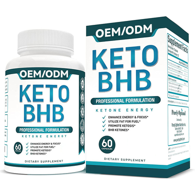 KETO BHB χαπιών αδυνατίσματος απώλειας βάρους FDA παχύς καυστήρας ελέγχου διατροφής