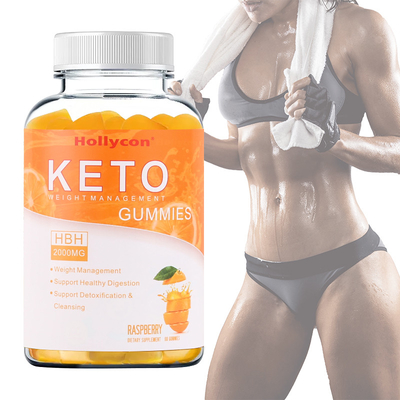 Keto βάρους υποστήριξης πέψης Gummies βιταμινών HALAL Keto διοικητικό λεπτός Gummy
